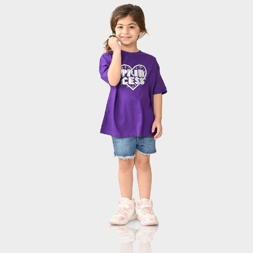 Girls Princes Cotton Top