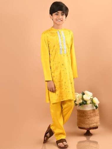 Embellished Dhoti Kurta Set