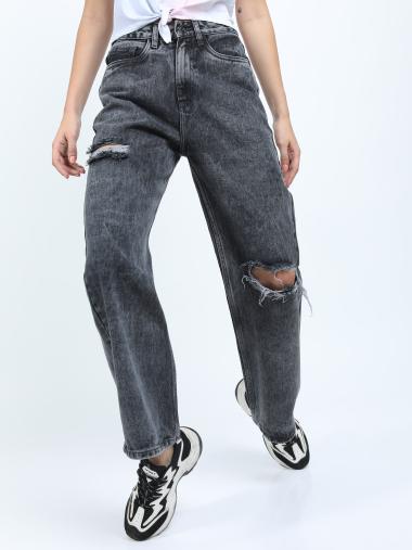  Grey  Regular Fit Denims
